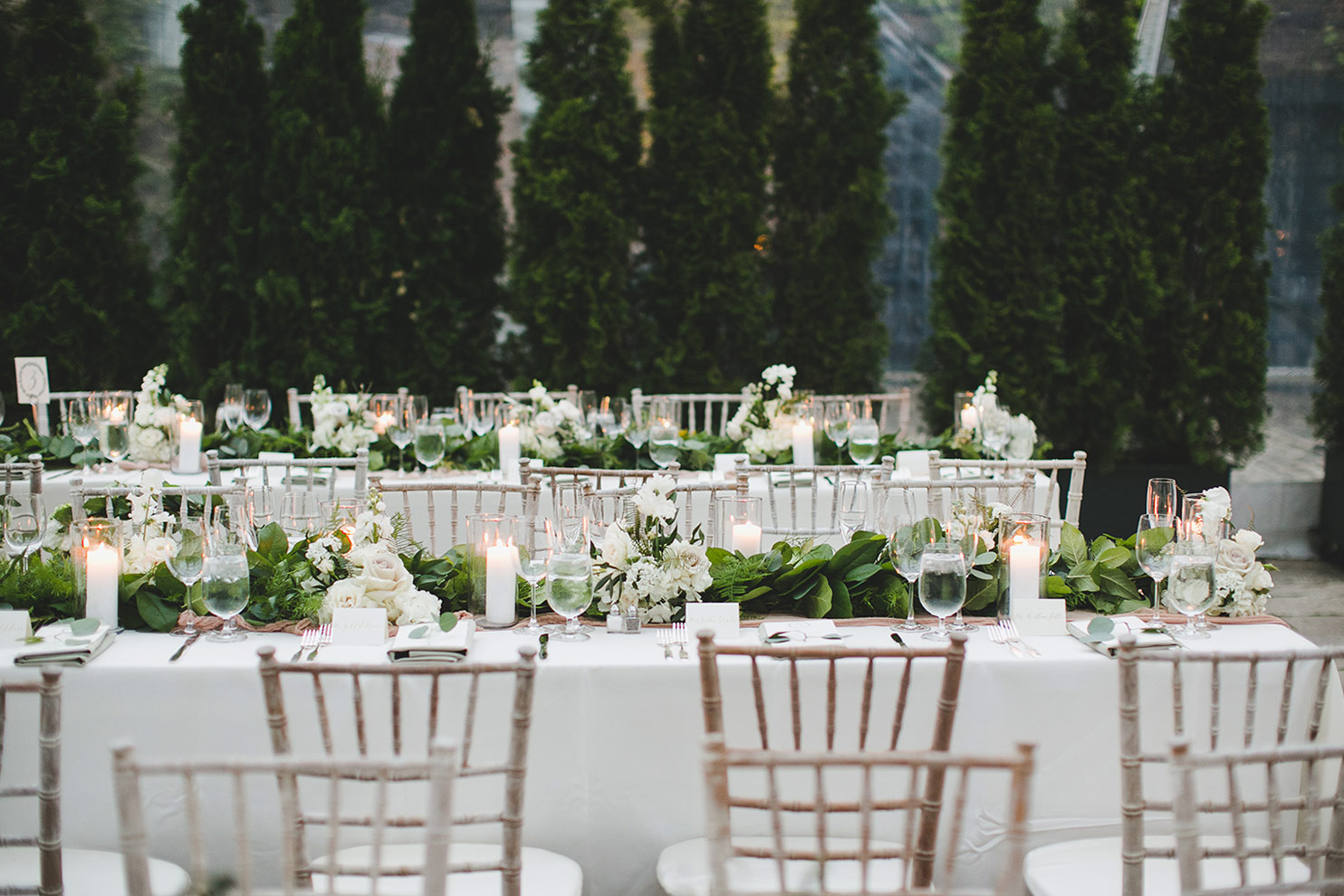 Beautiful Wedding in NYC by Red Table Catering